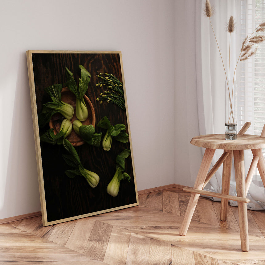 Plakat - Bowl of Bok Choys - Bon Appétit - Incado