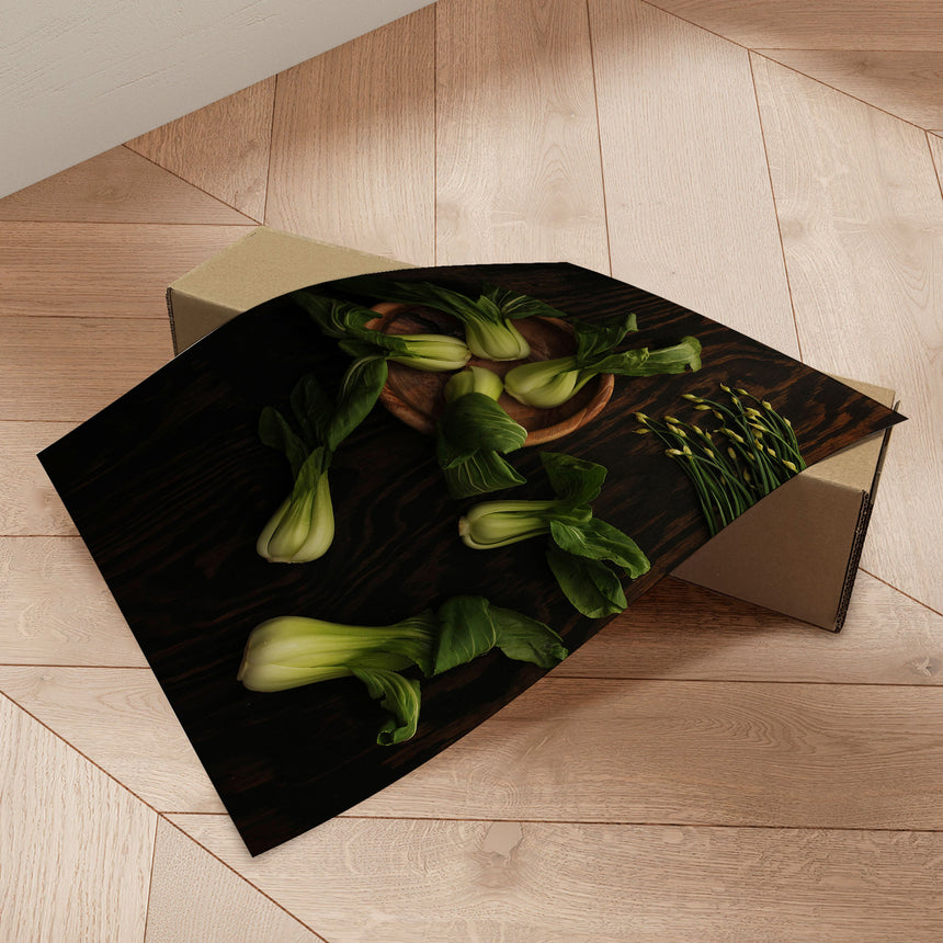 Plakat - Bowl of Bok Choys - Bon Appétit - Incado