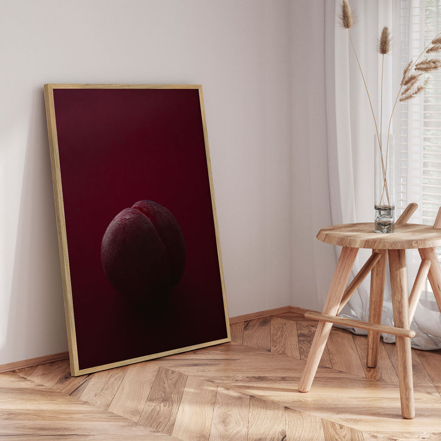 Plakat - Red Plum - Bon Appétit - Incado