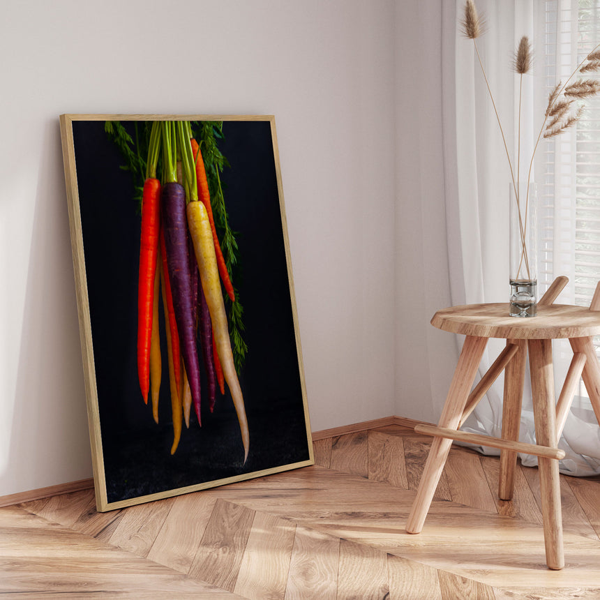 Plakat - Rainbow Carrot - Bon Appétit - Incado