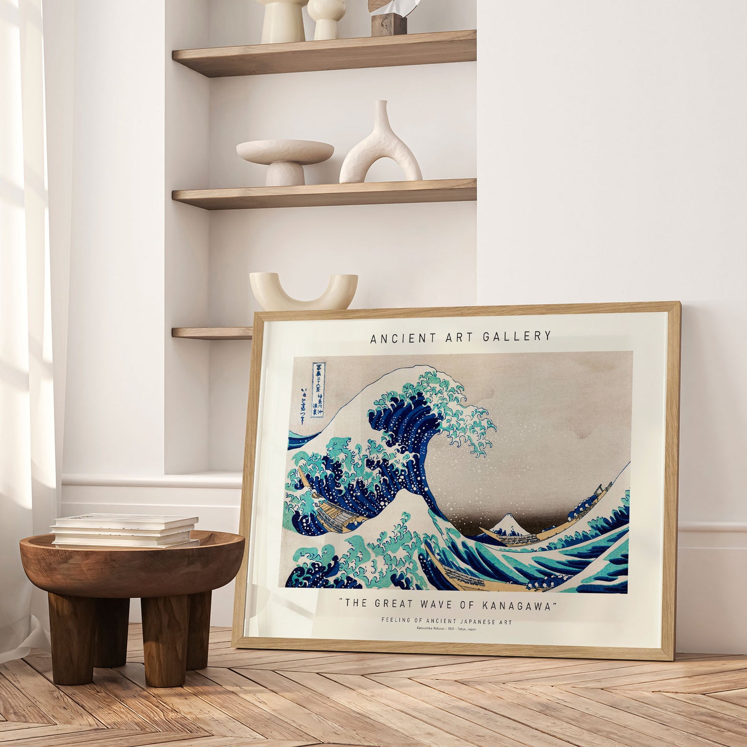 Plakat - The Great Wave of Kanagawa - Ancient Art - Incado
