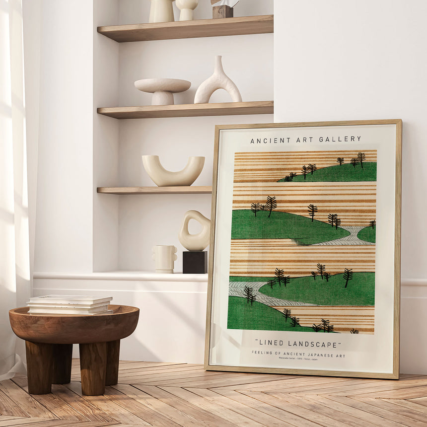 Plakat - Lined Landscape - Ancient Art - Incado