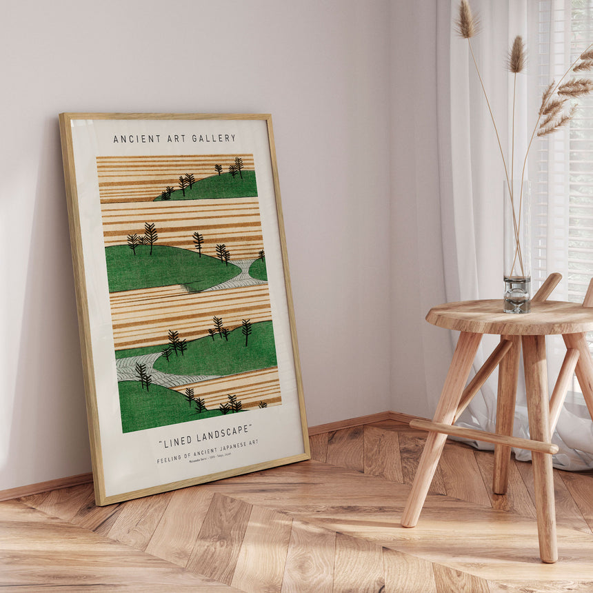 Plakat - Lined Landscape - Ancient Art - Incado