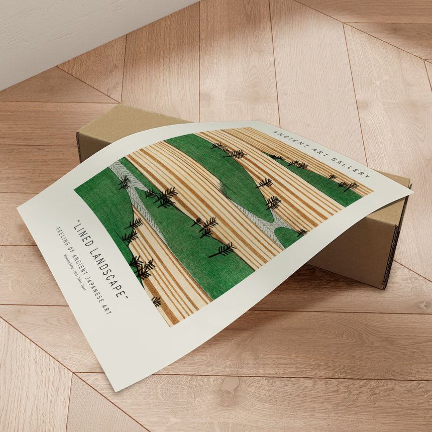 Plakat - Lined Landscape - Ancient Art - Incado
