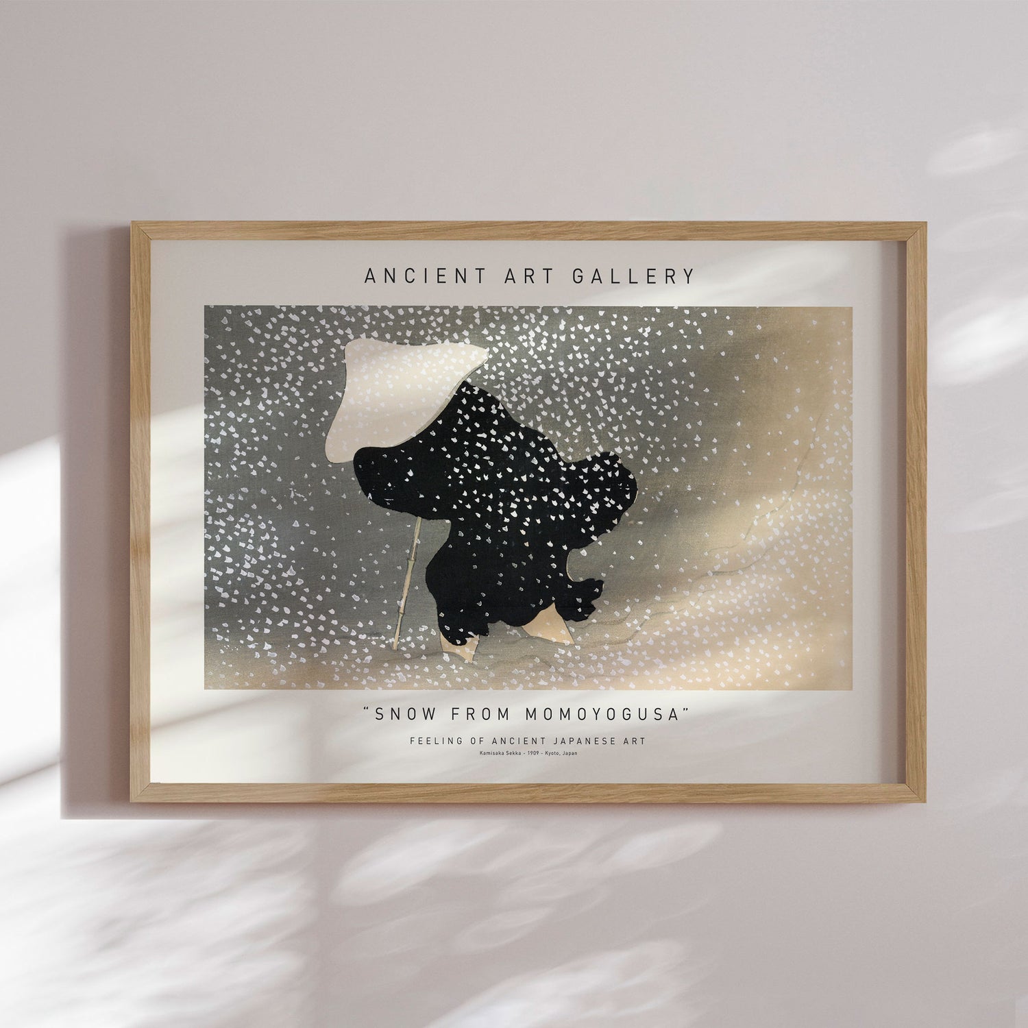 Plakat - Snow From Momoyogusa - Ancient Art - Incado