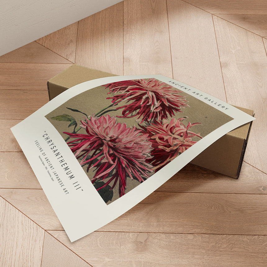 Plakat - Chrysanthemum III - Ancient Art - Incado