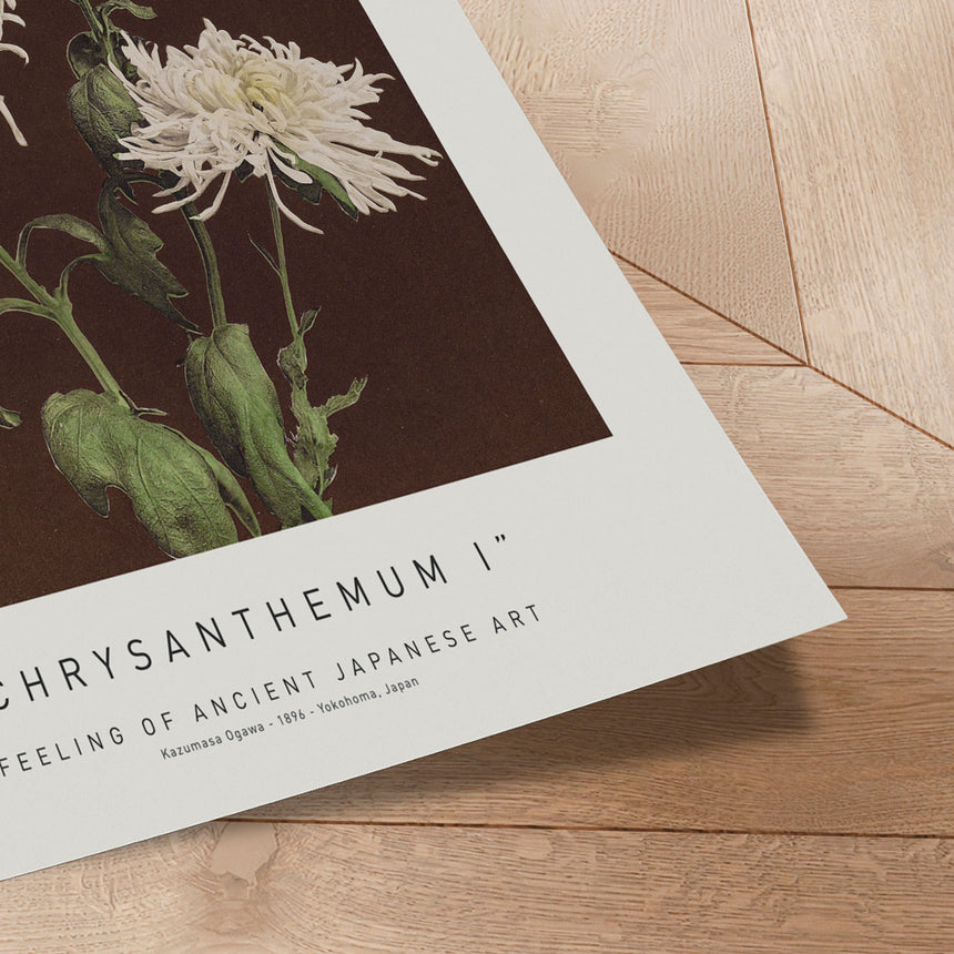 Plakat - Chrysanthemum I - Ancient Art - Incado