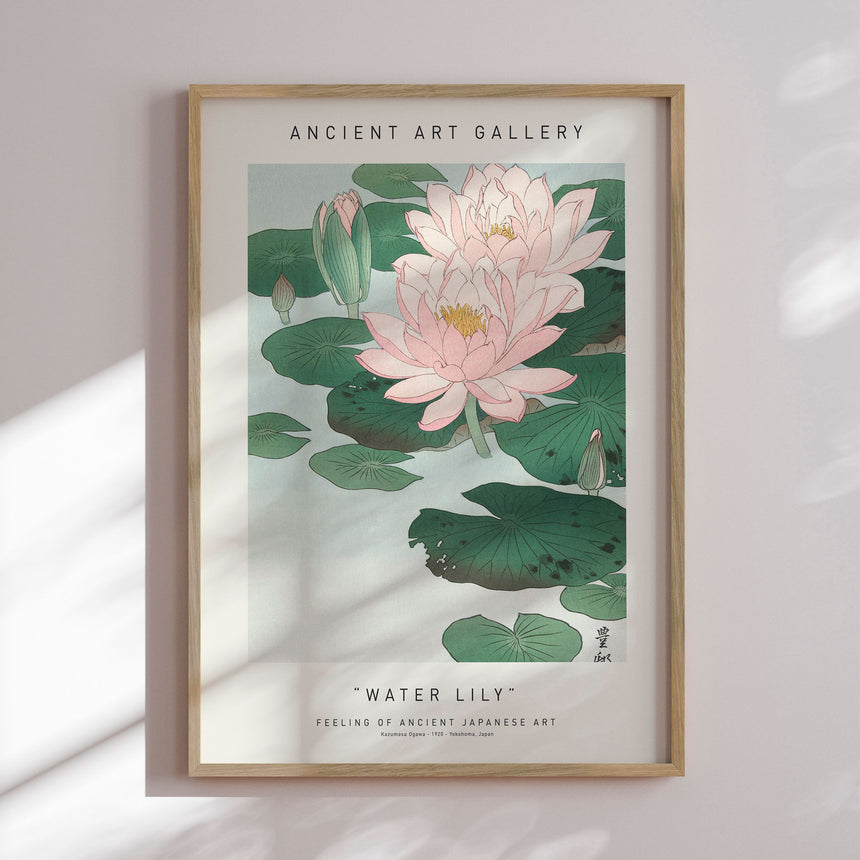 Plakat - Water Lily - Ancient Art - Incado