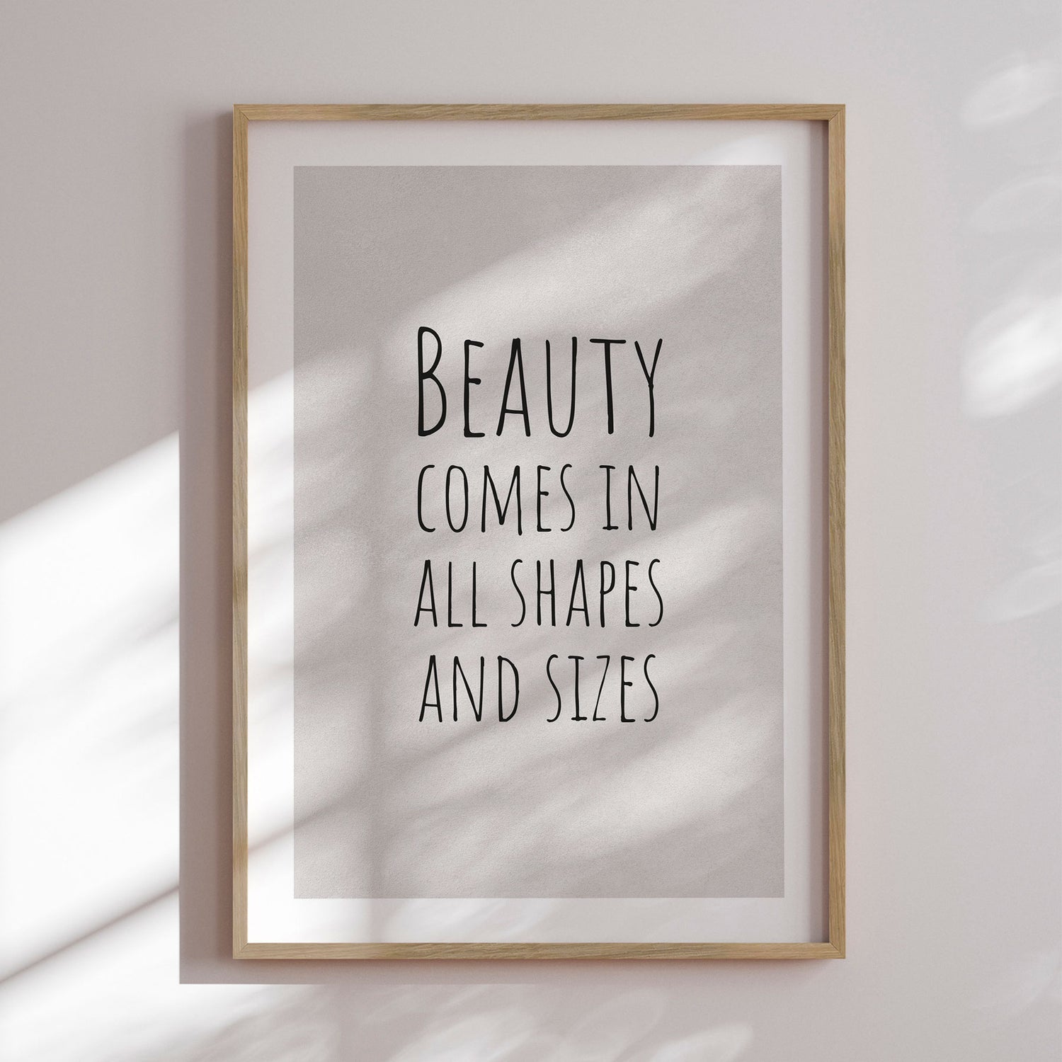 Plakat - Beauty Comes - Incado