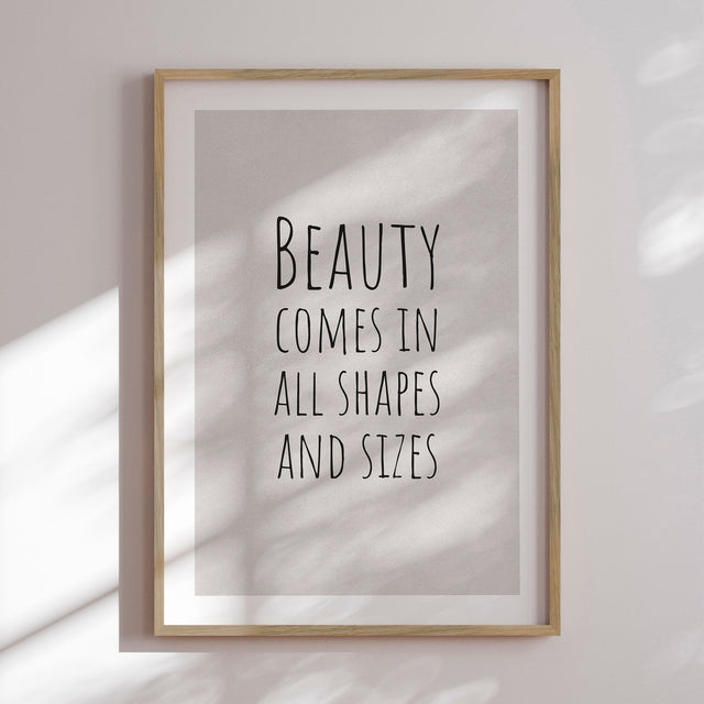 Plakat - Beauty Comes - Incado
