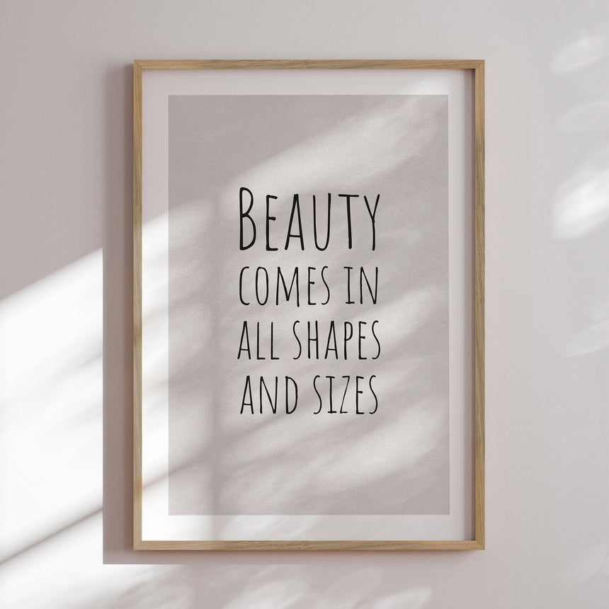 Plakat - Beauty Comes - Incado