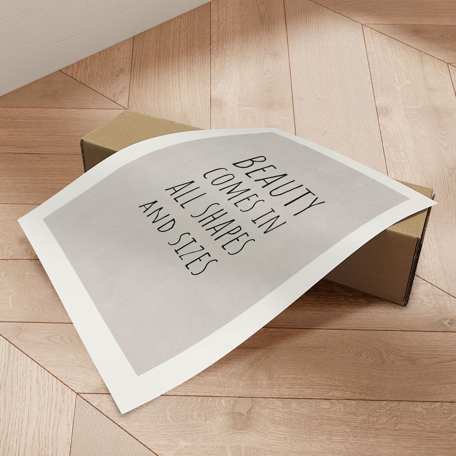 Plakat - Beauty Comes - Incado