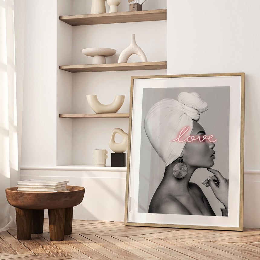 Plakat - Neon Love - Incado