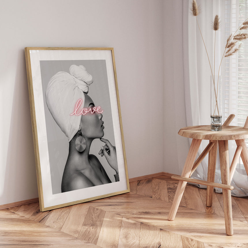 Plakat - Neon Love - Incado