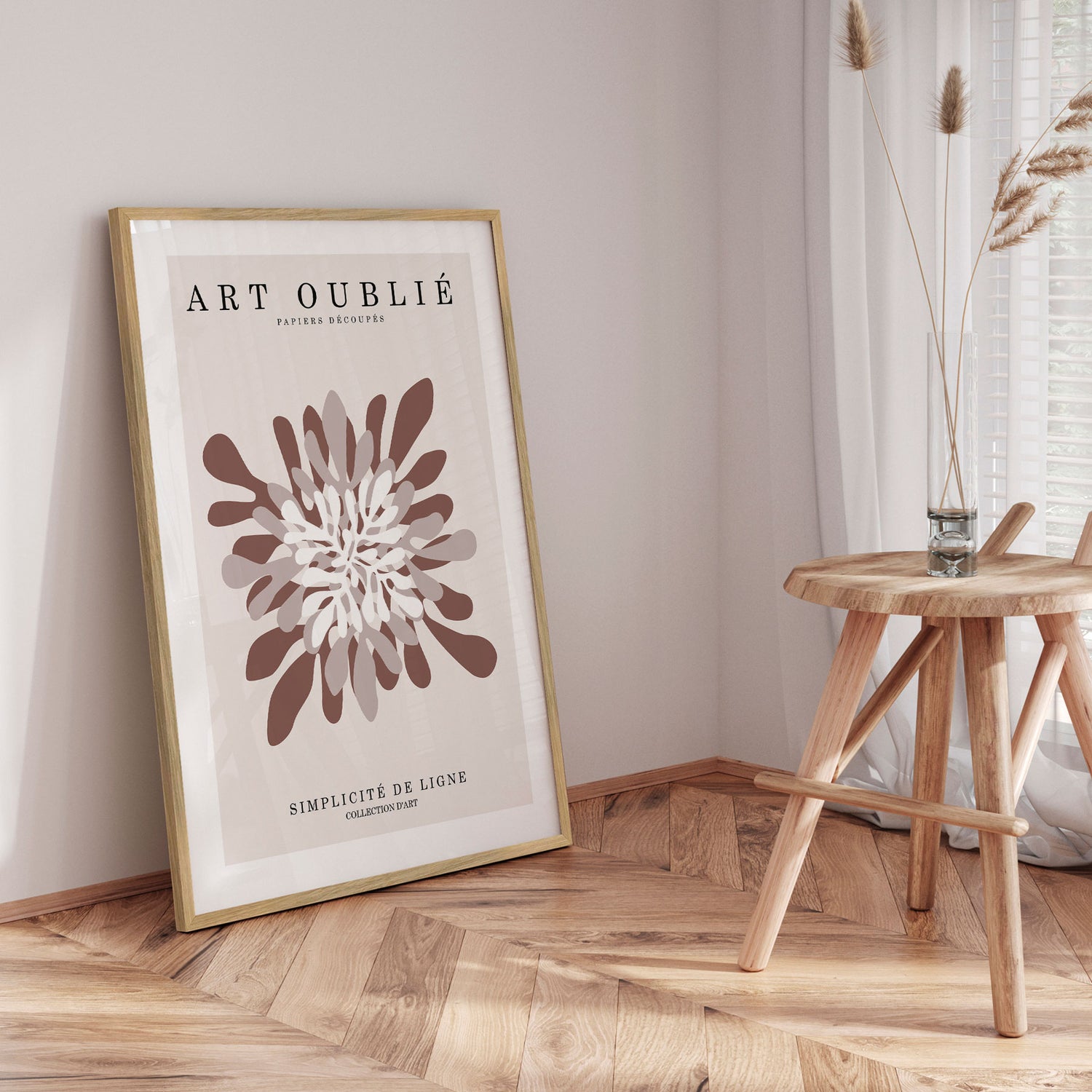Plakat - Subtle flower - Art Oublié - Incado