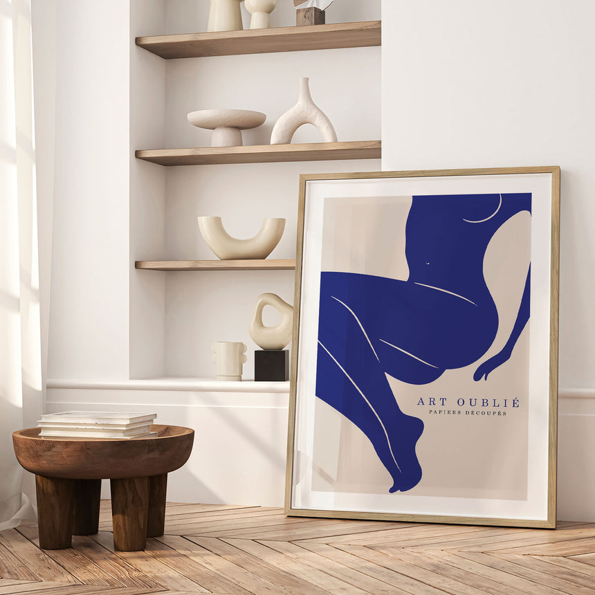 Plakat - Blue beauty - Art Oublié - Incado