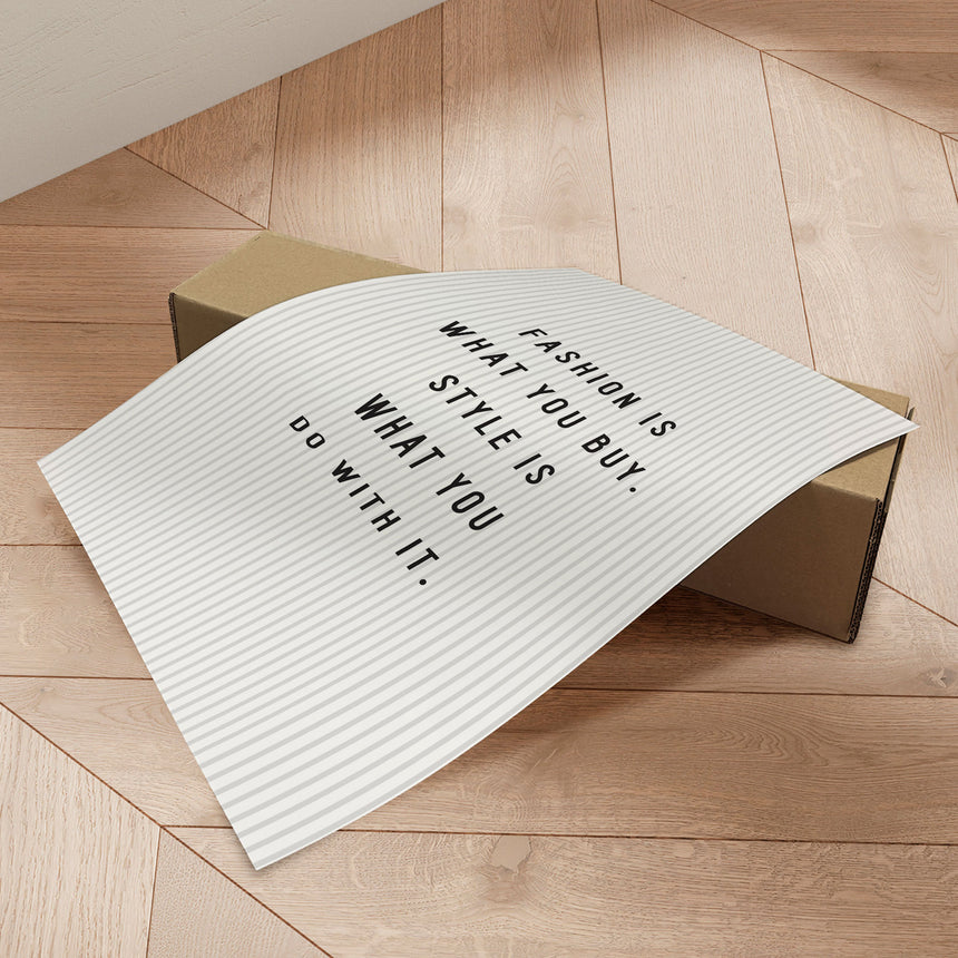 Plakat - Fashion Is - Incado