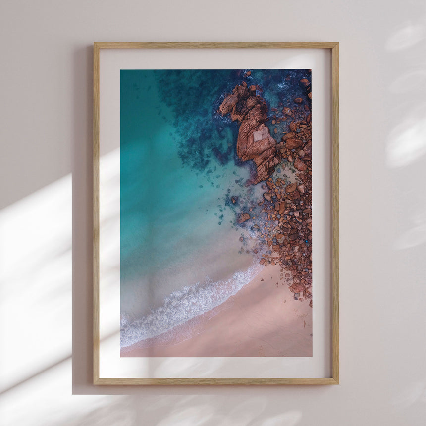 Plakat - Pastel Beach II - Incado