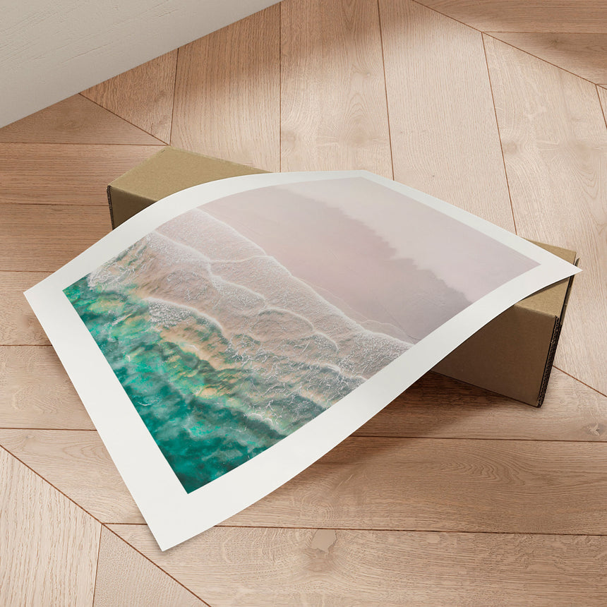 Plakat - Pastel Beach IV - Incado