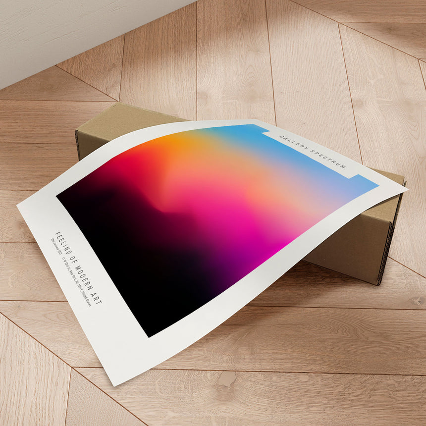 Plakat - Gallery S Colorful V - Incado