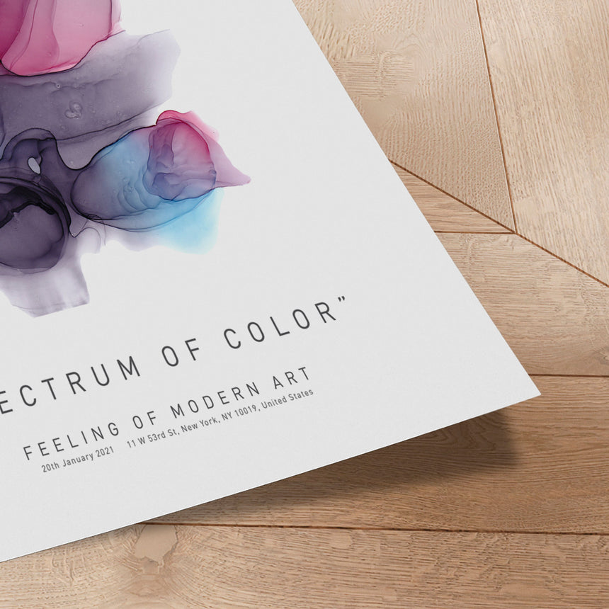 Plakat - Spectrum of Color - Incado