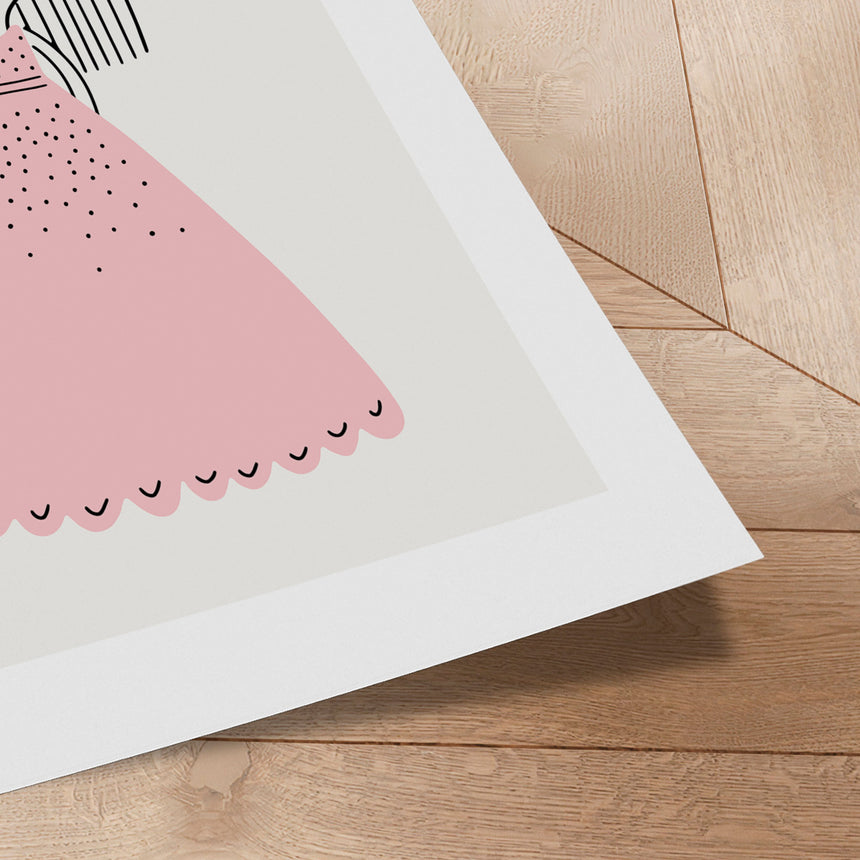 Plakat - Prinsesse - Memory Art - Incado