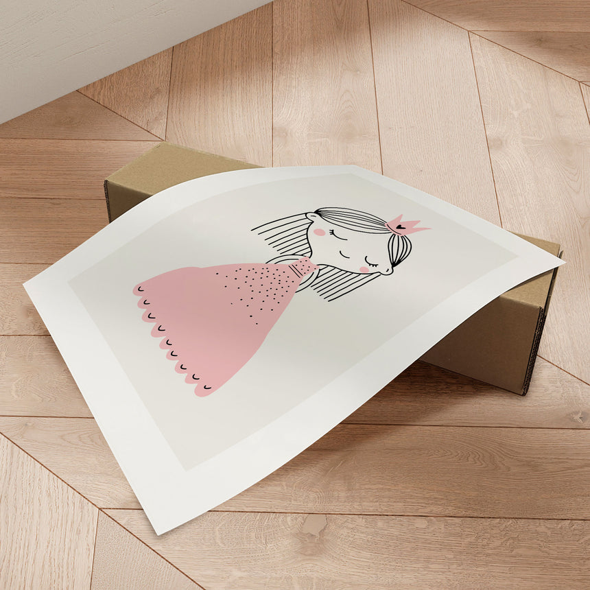 Plakat - Prinsesse - Memory Art - Incado