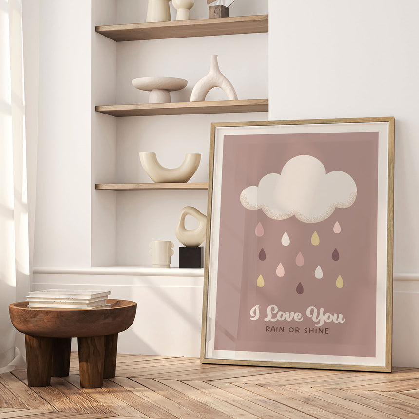 Plakat - Rain Or Shine - Memory Art - Incado