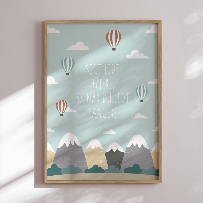 Plakat - Lidt længere - Memory Art - Incado