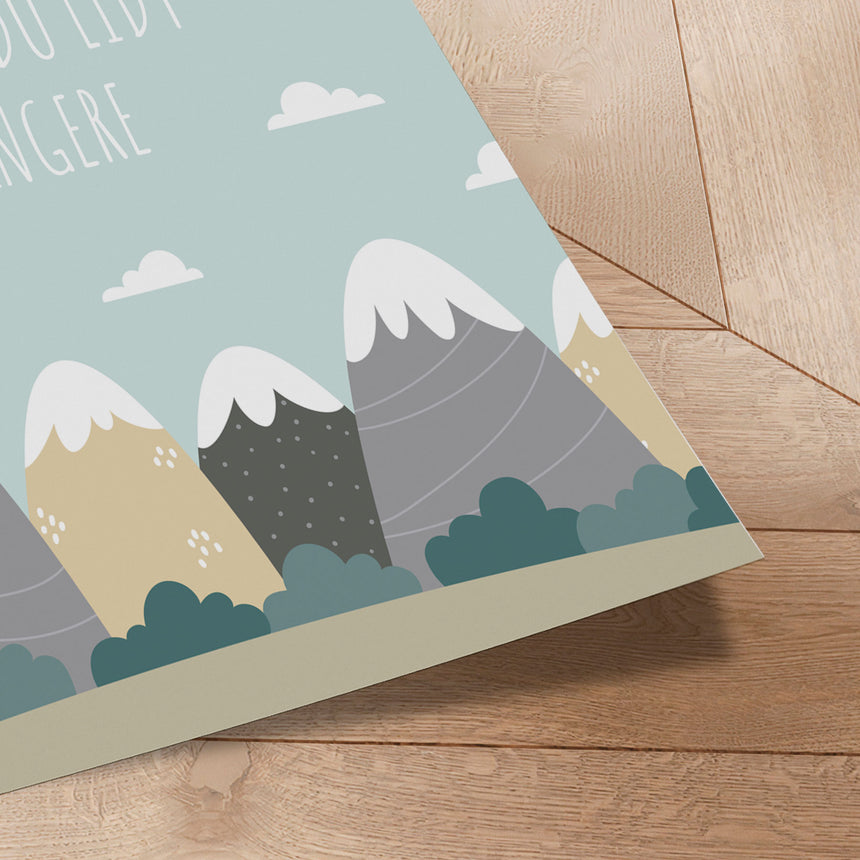 Plakat - Lidt længere - Memory Art - Incado