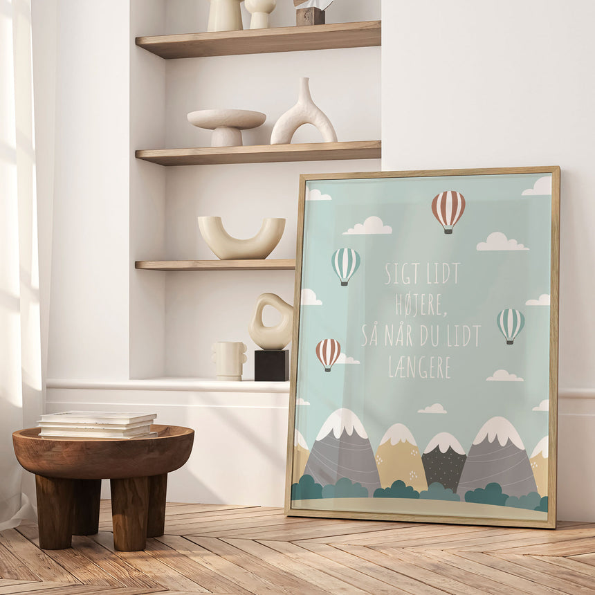 Plakat - Lidt længere - Memory Art - Incado