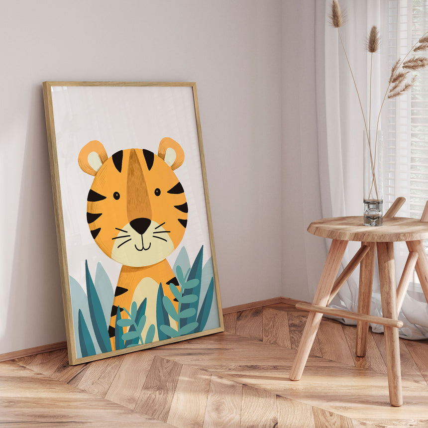 Plakat - Tiger In Bush - Memory Art - Incado