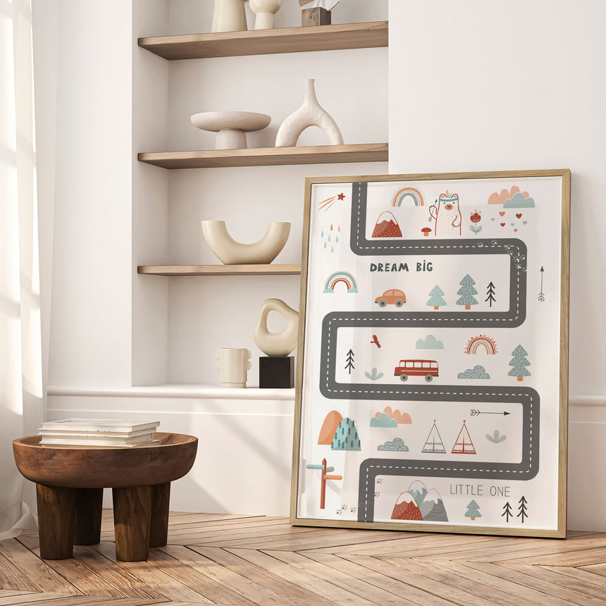 Plakat - Roadtrip - Memory Art - Incado