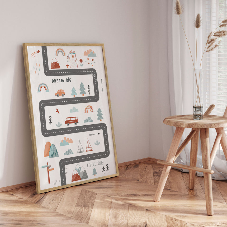 Plakat - Roadtrip - Memory Art - Incado