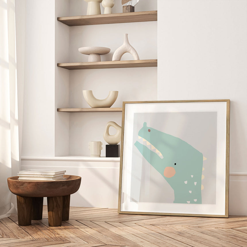 Plakat - Kasper Krokodille - Memory Art - Incado