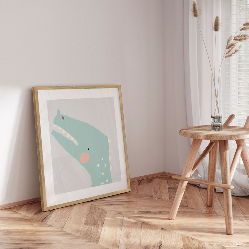 Plakat - Kasper Krokodille - Memory Art - Incado