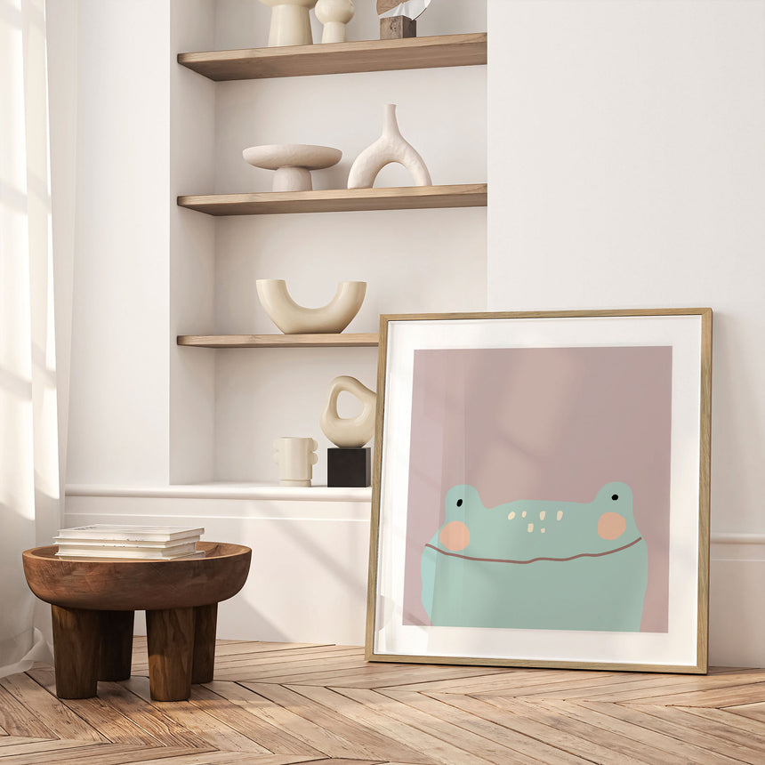 Plakat - Freddy Frø - Memory Art - Incado