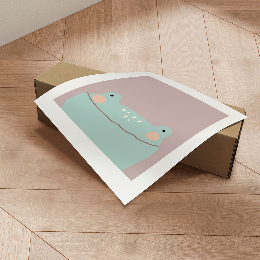 Plakat - Freddy Frø - Memory Art - Incado