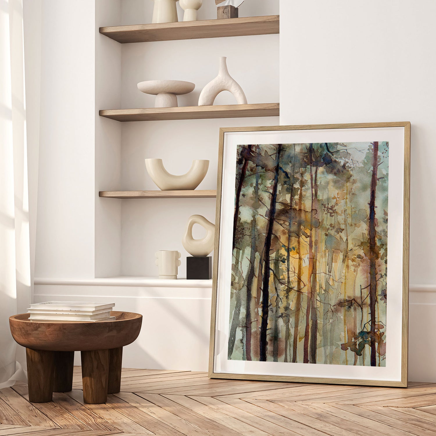 Plakat - Watercolor Forest I - Incado