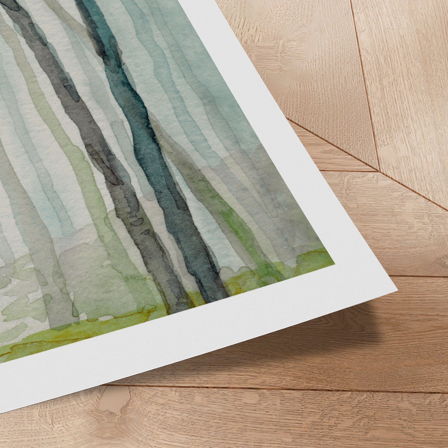 Plakat - Watercolor Forest II - Incado