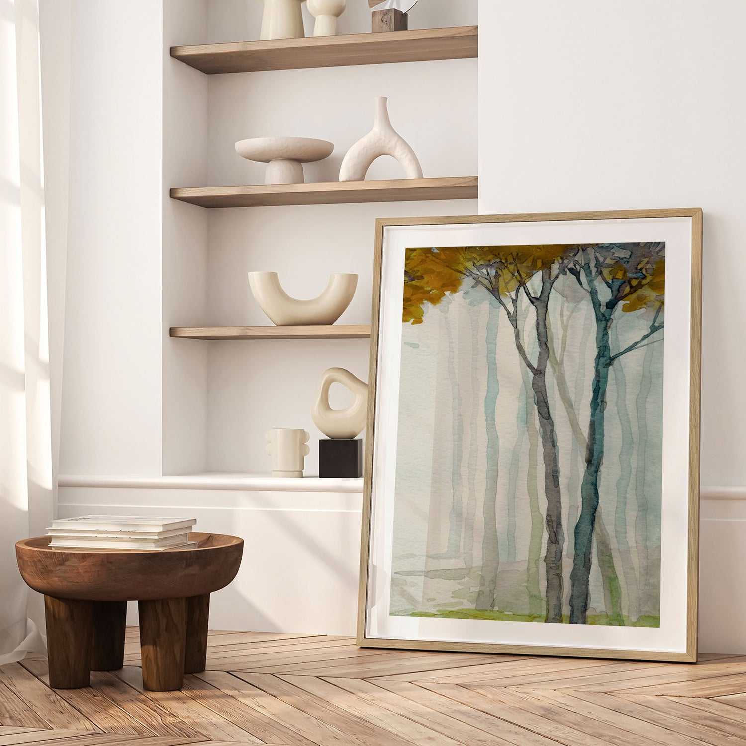 Plakat - Watercolor Forest II - Incado