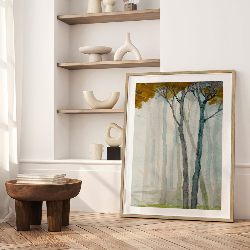 Plakat - Watercolor Forest II - Incado