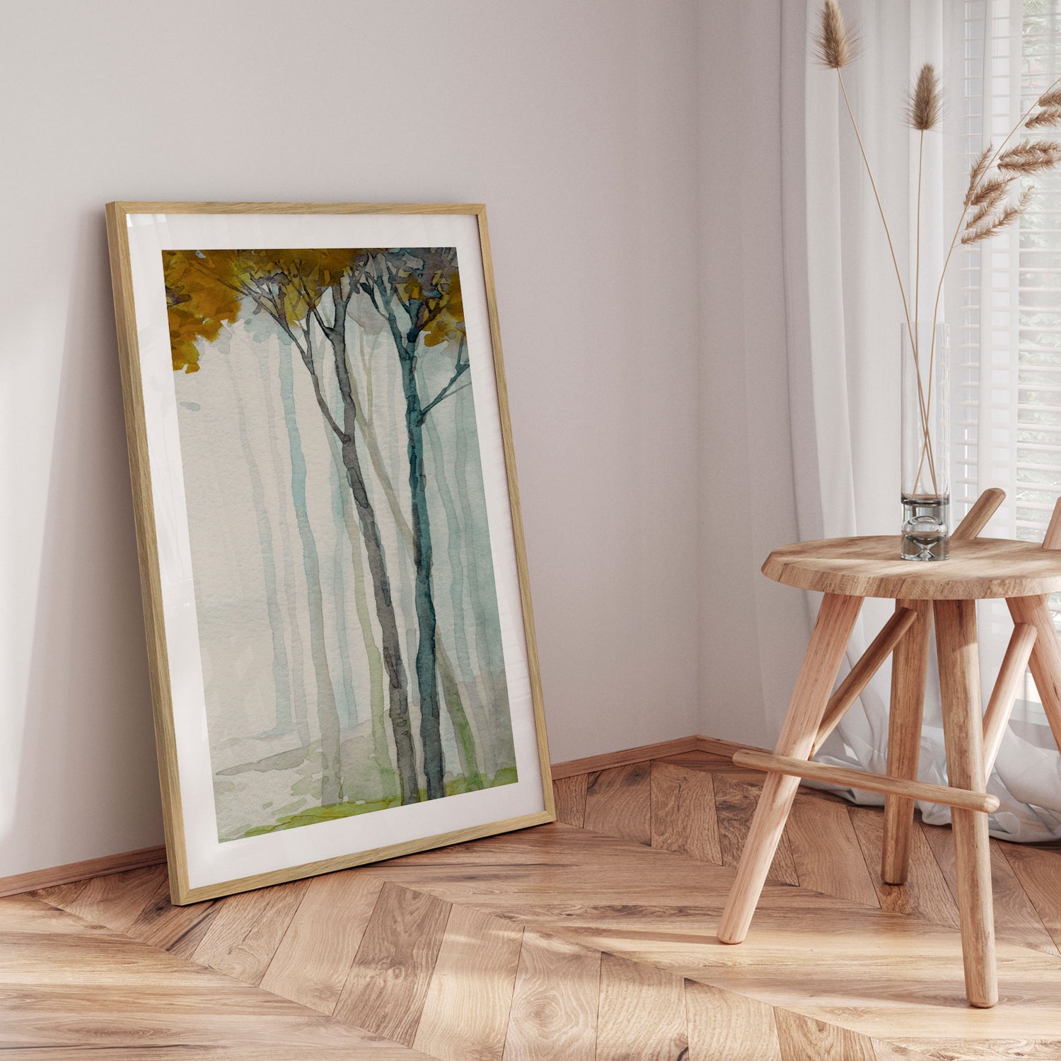 Plakat - Watercolor Forest II - Incado