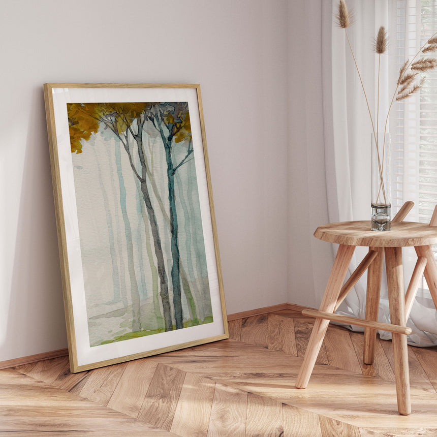 Plakat - Watercolor Forest II - Incado