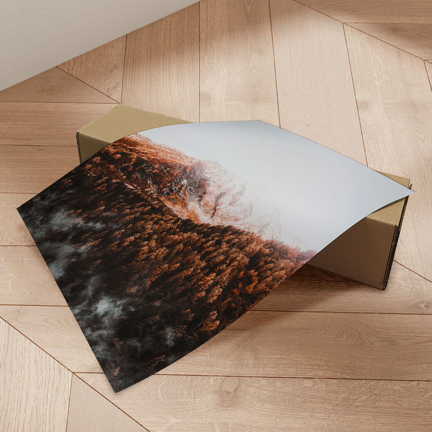 Plakat - Autumn mountains - Incado