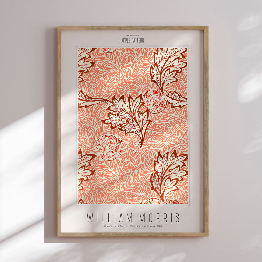 Plakat - Apple Pattern - William Morris - Incado