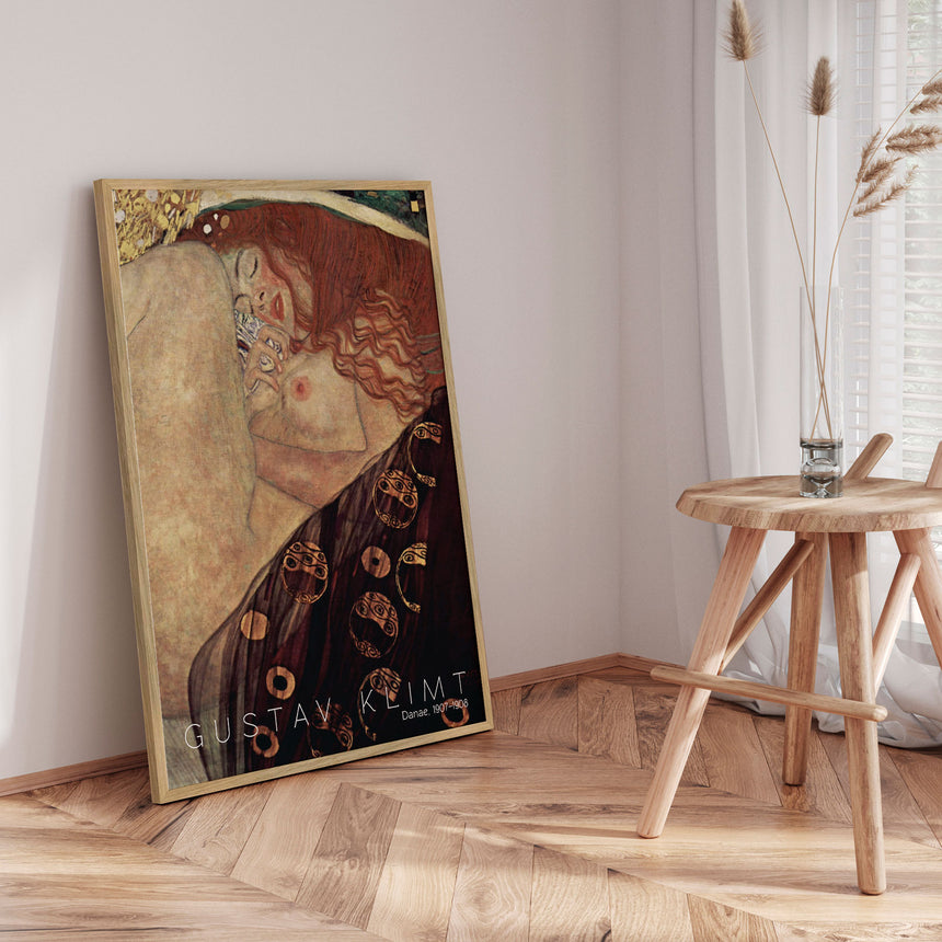 Plakat - Danae - Gustav Klimt - Incado