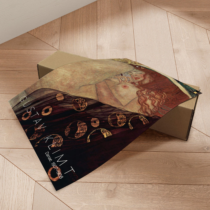 Plakat - Danae - Gustav Klimt - Incado