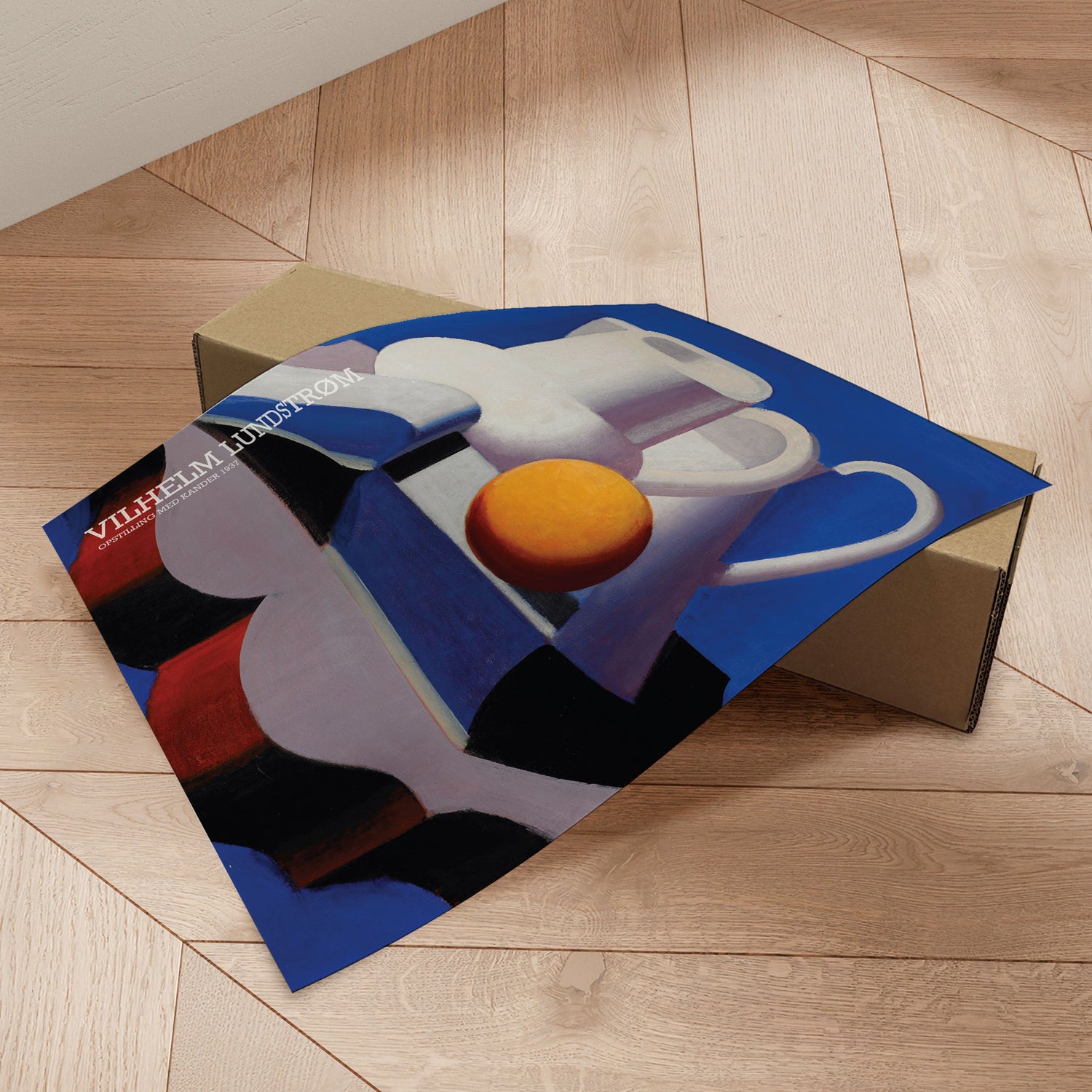 Plakat - Opstilling Med Kander - Vilhelm Lundstrøm - Incado