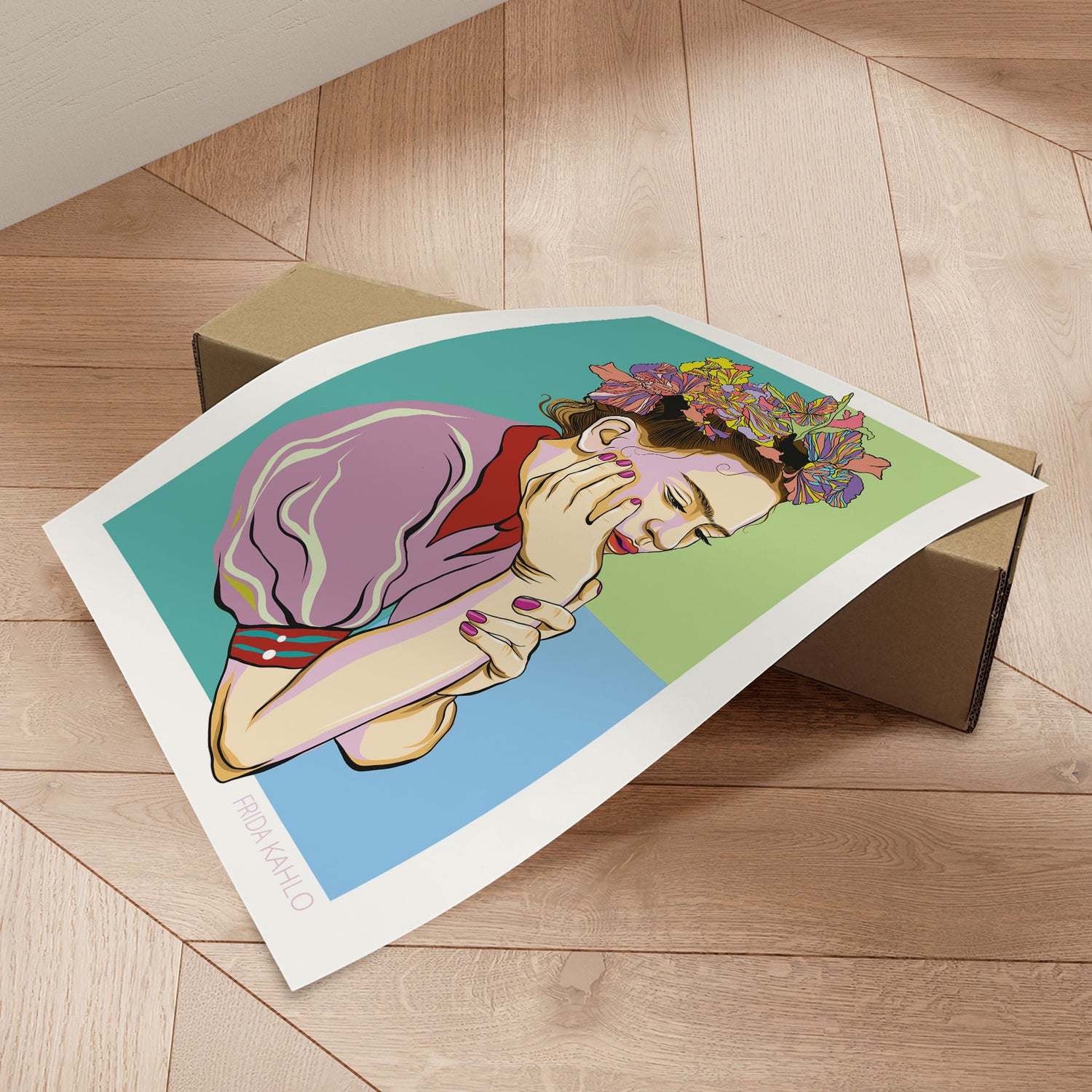 Plakat - Ung Frida - Art Oublié - Incado